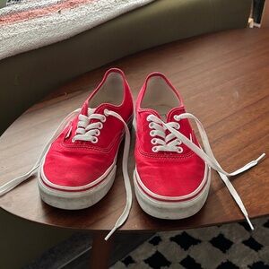 Classic Red Vans authentic